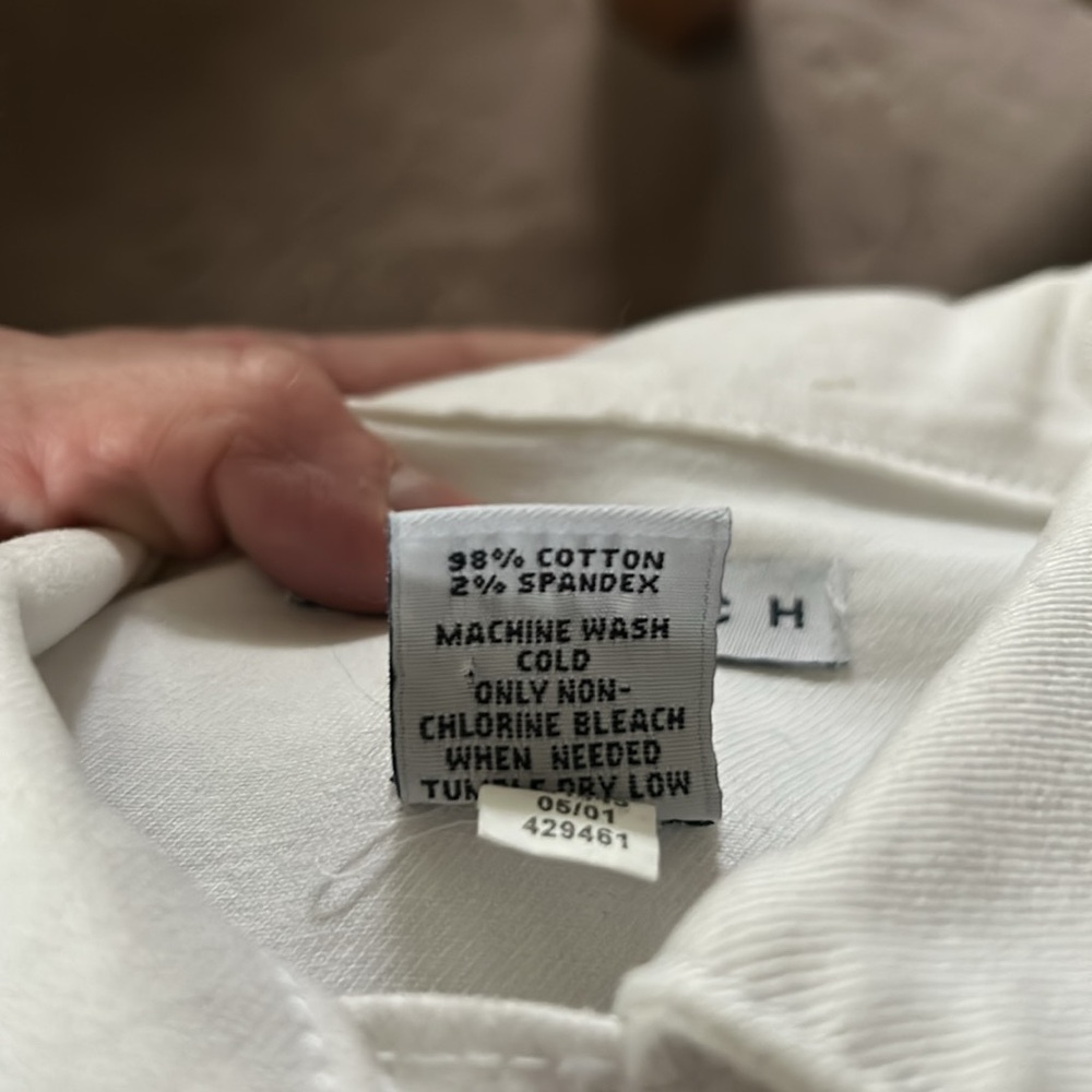 Gap White Denim Jacket - image 5